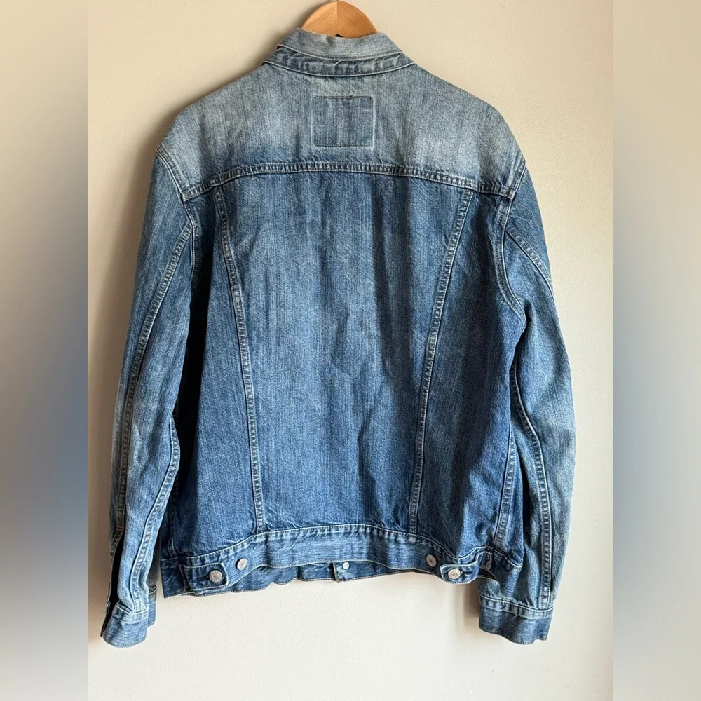 Levi's Men's‎ Light Blue Denim Jacket Size Large - Picture 3 of 5